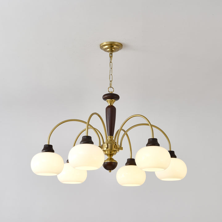 Arched Globe Chandelier