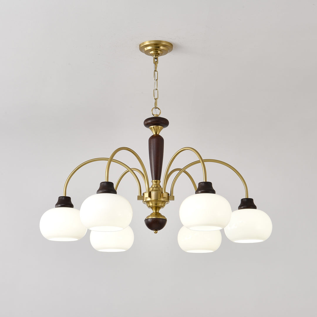 Arched Globe Chandelier