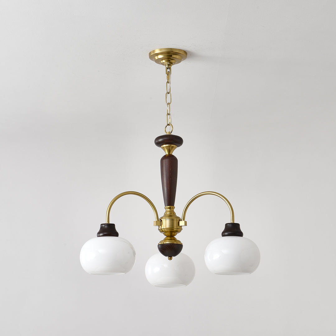 Arched Globe Chandelier