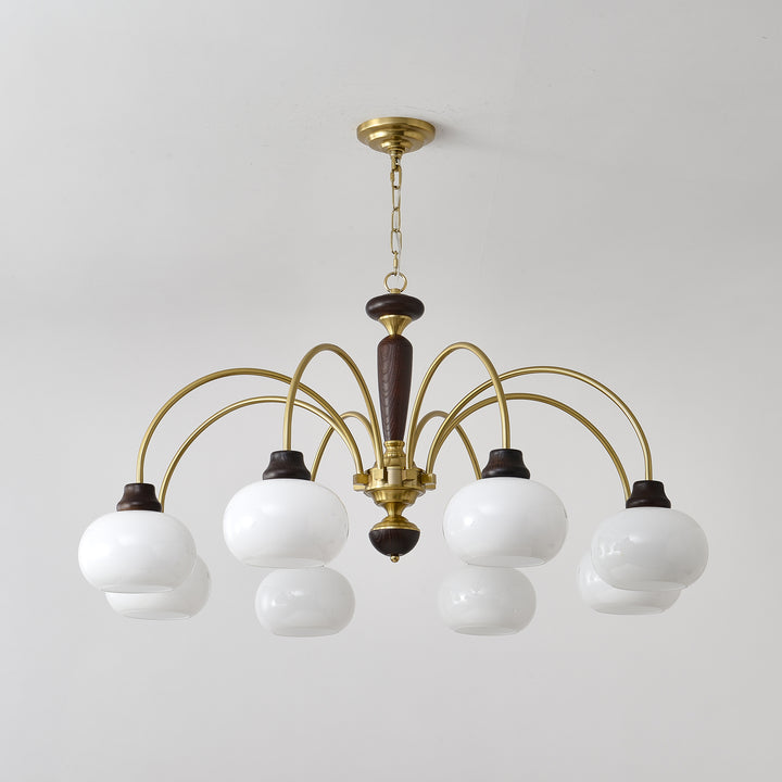 Arched Globe Chandelier