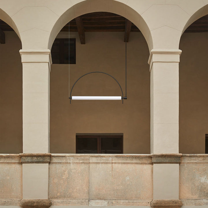Arched Linear Led Chandelier