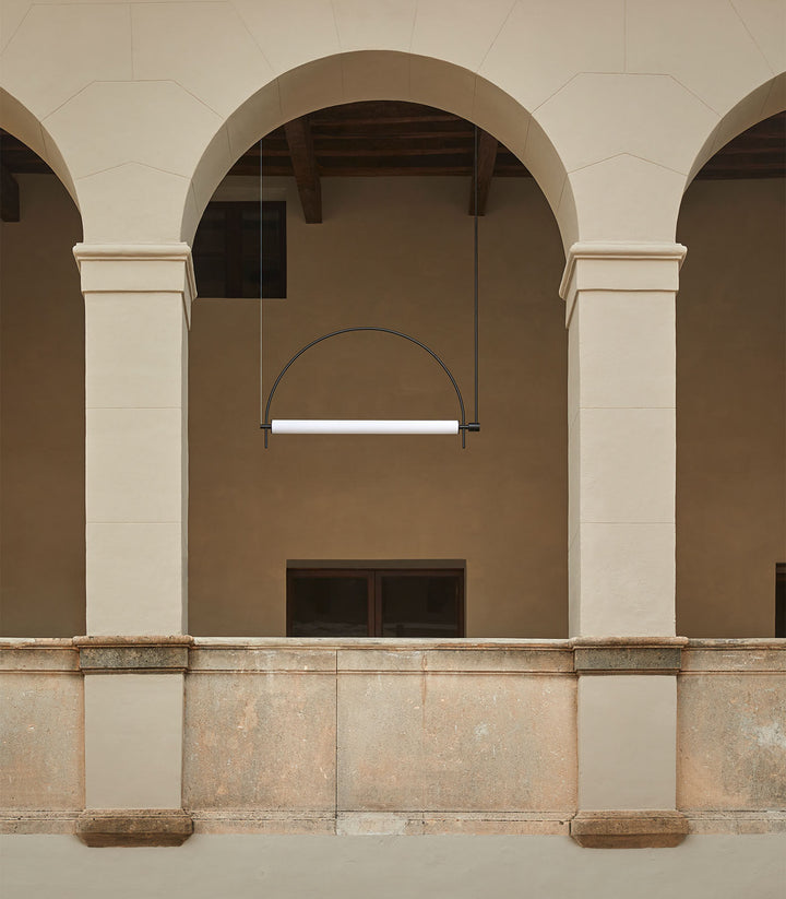 Arched Linear Led Chandelier