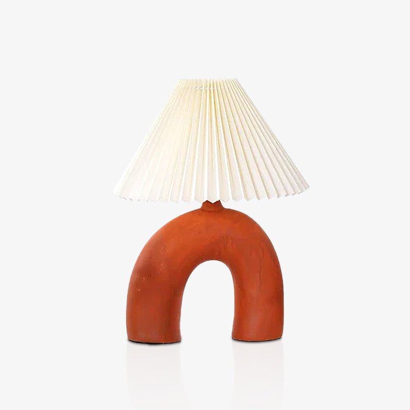 Arched Pleated Table Lamp - Vakkerlight