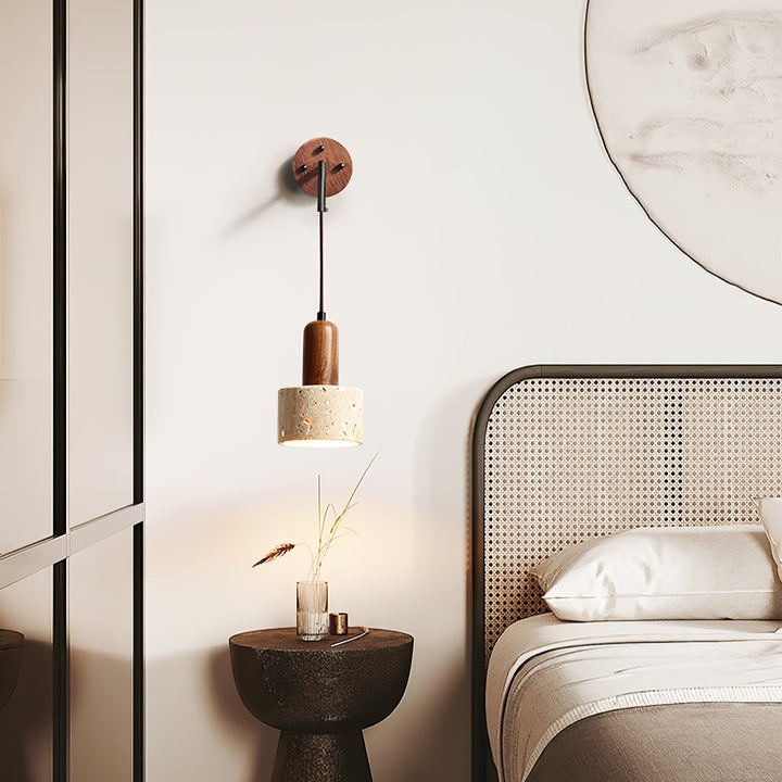 Arched Travertine Wall Light - Vakkerlight