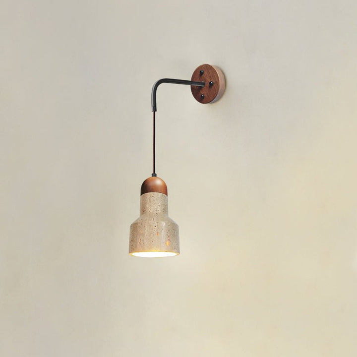 Arched Travertine Wall Light - Vakkerlight