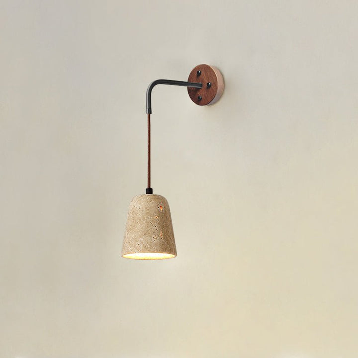 Arched Travertine Wall Light - Vakkerlight