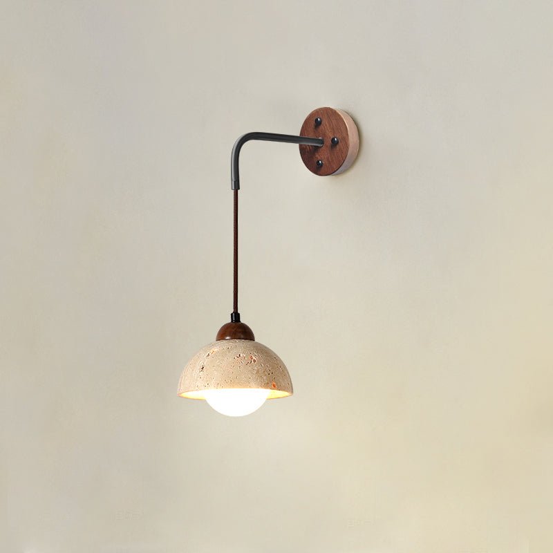 Arched Travertine Wall Light - Vakkerlight