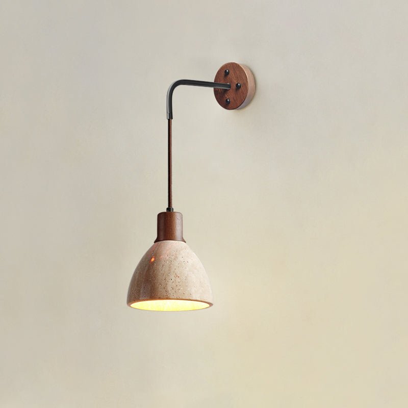 Arched Travertine Wall Light - Vakkerlight