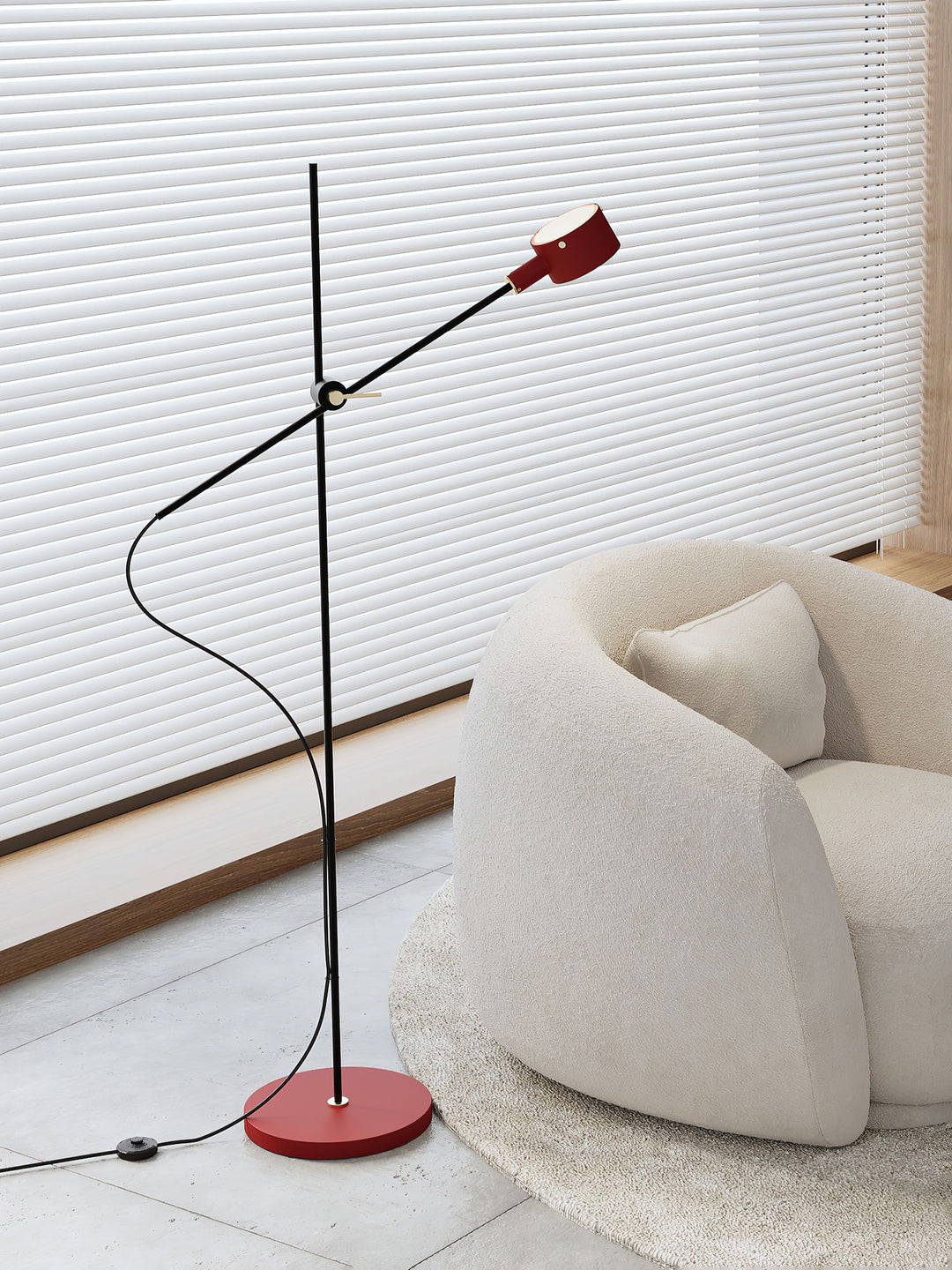 Arclen Adjustable Floor Lamp - Vakkerlight