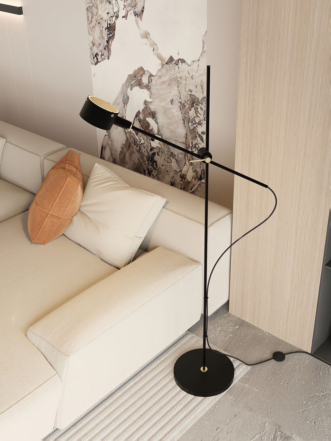 Arclen Adjustable Floor Lamp - Vakkerlight