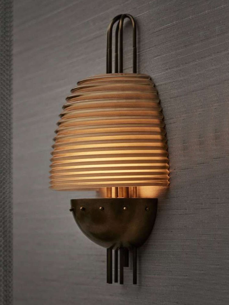 Arclune Ribbed Wall Lamp - Vakkerlight