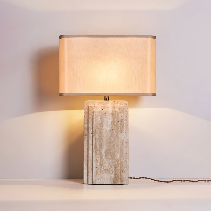 Arco Travertine Table Lamp - Vakkerlight