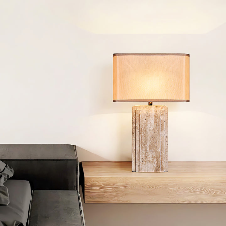 Arco Travertine Table Lamp - Vakkerlight