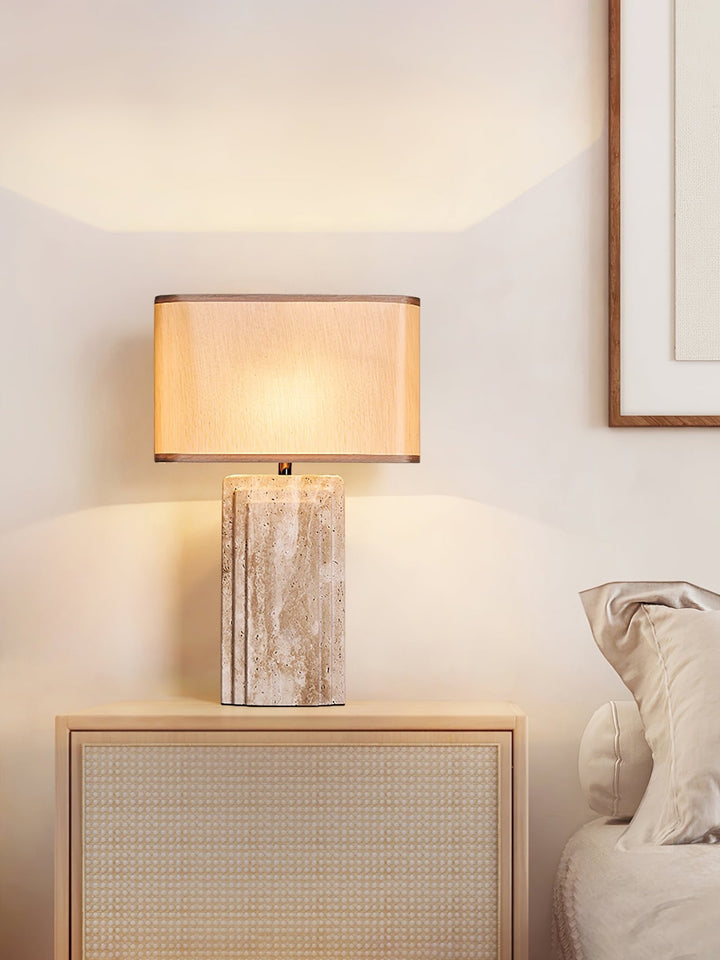 Arco Travertine Table Lamp - Vakkerlight
