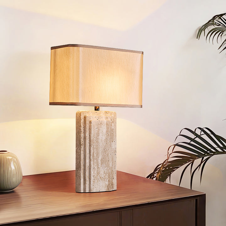 Arco Travertine Table Lamp - Vakkerlight
