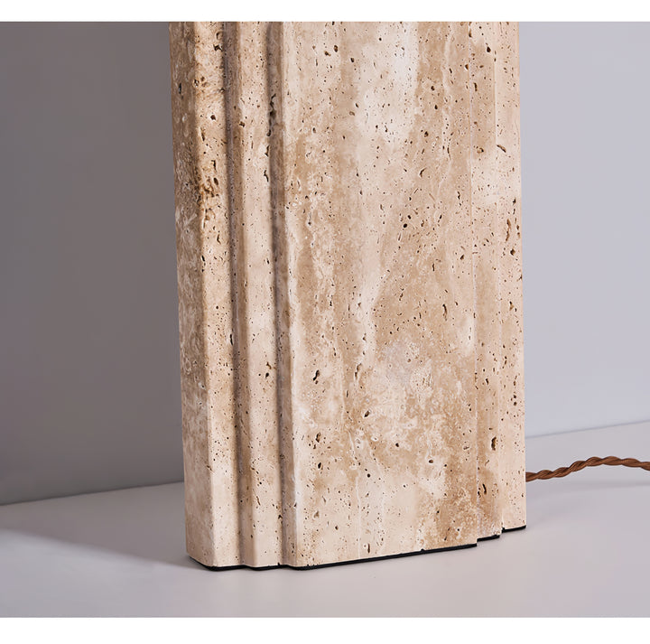 Arco Travertine Table Lamp - Vakkerlight