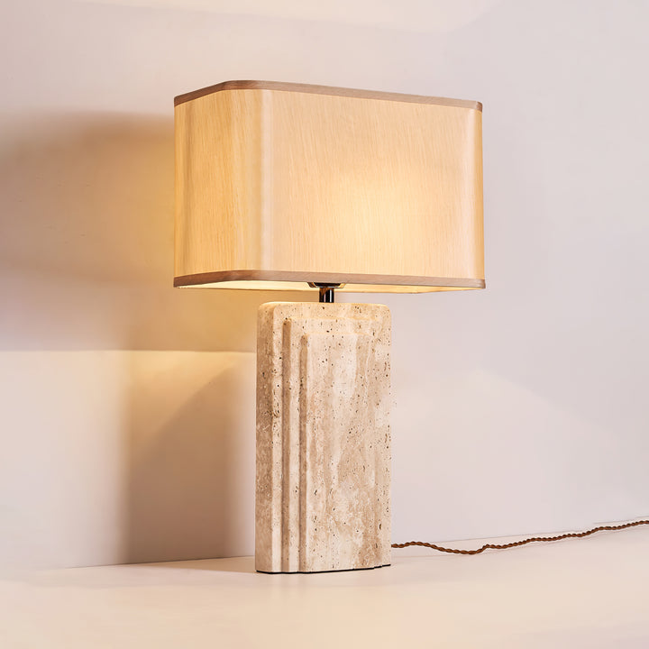 Arco Travertine Table Lamp - Vakkerlight