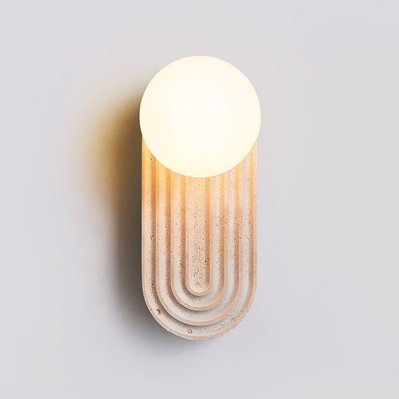 Arco Travertine Wall Light - Vakkerlight
