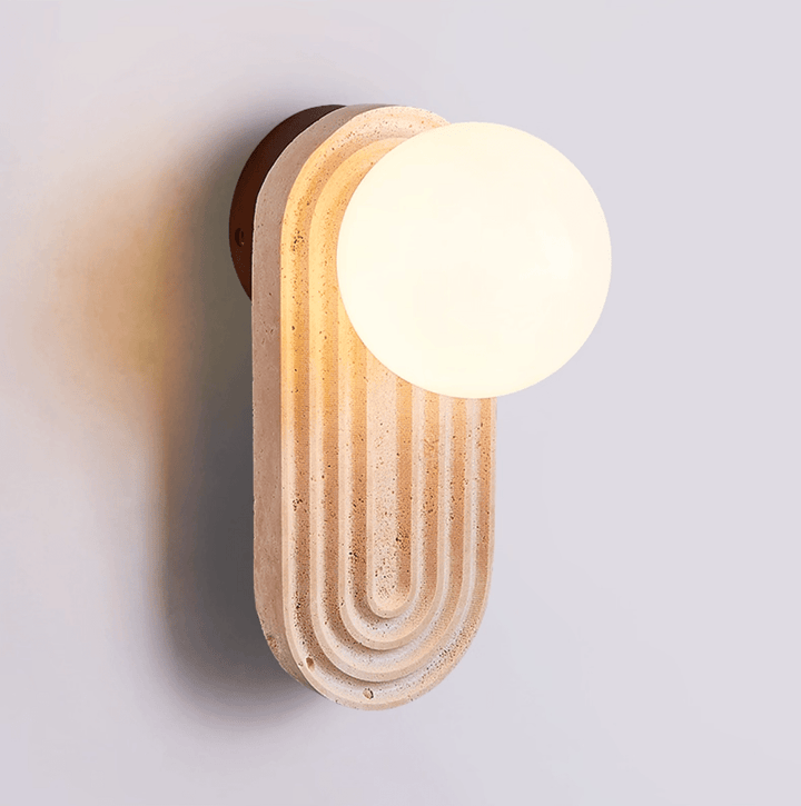 Arco Travertine Wall Light - Vakkerlight