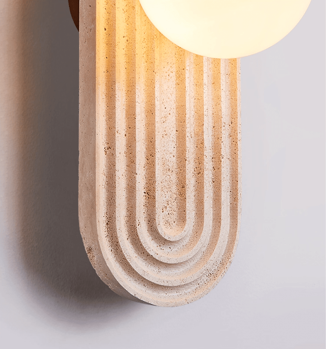 Arco Travertine Wall Light - Vakkerlight