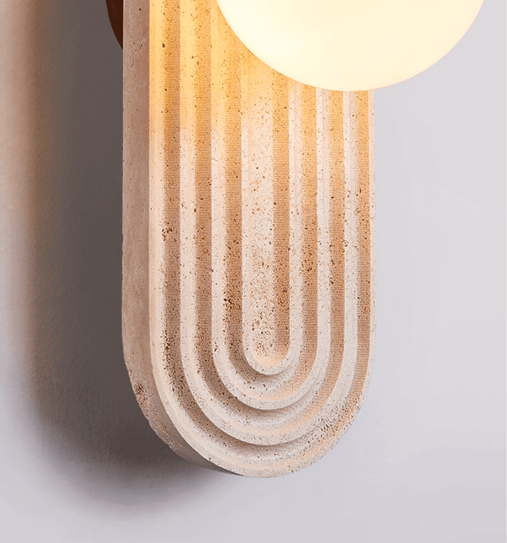 Arco Travertine Wall Light - Vakkerlight