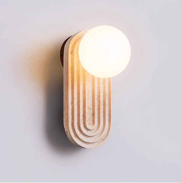 Arco Travertine Wall Light - Vakkerlight