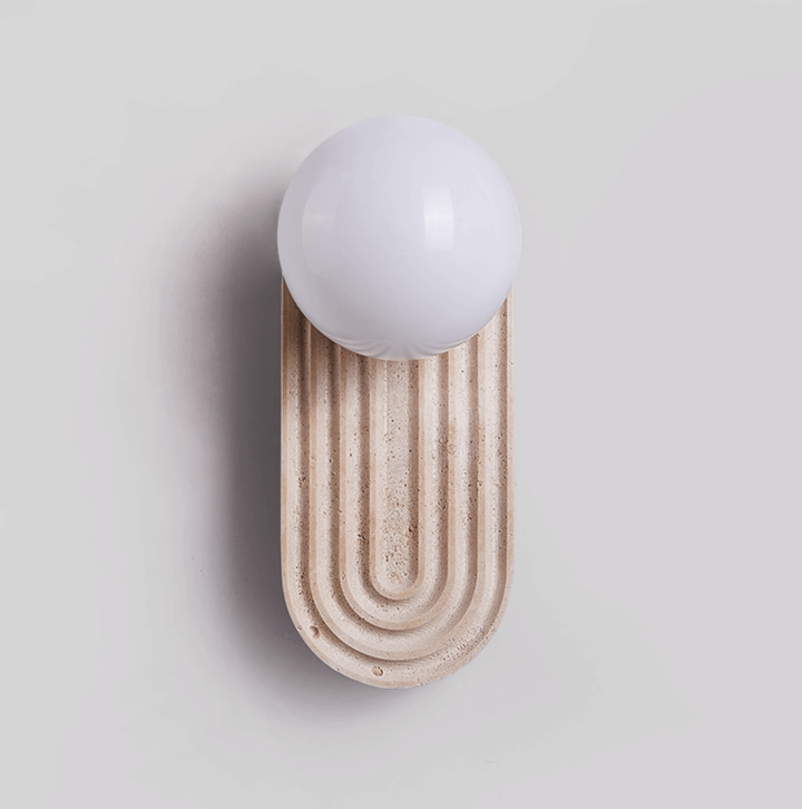 Arco Travertine Wall Light - Vakkerlight