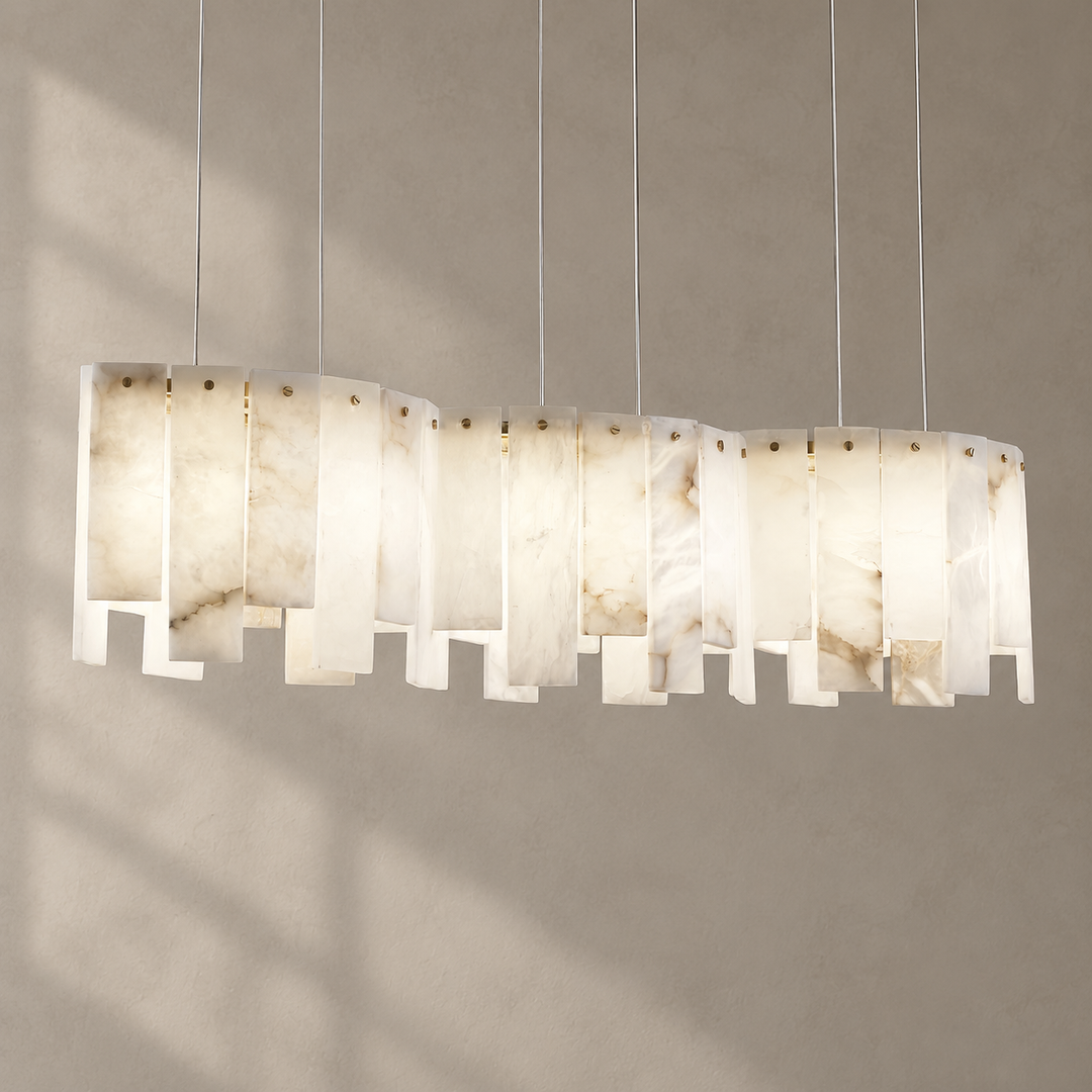 Arctora Alabaster Pendant Lamp