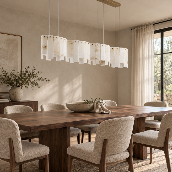 Arctora Alabaster Pendant Lamp