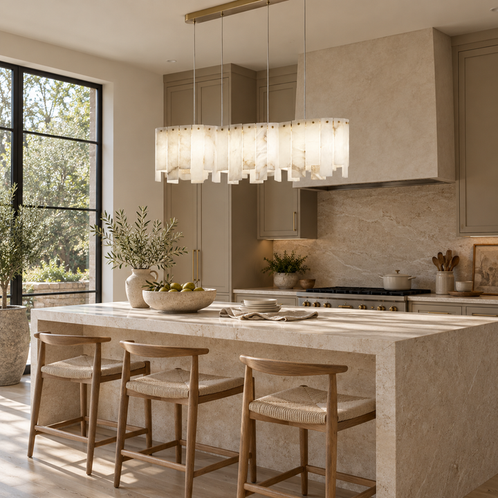 Arctora Alabaster Pendant Lamp