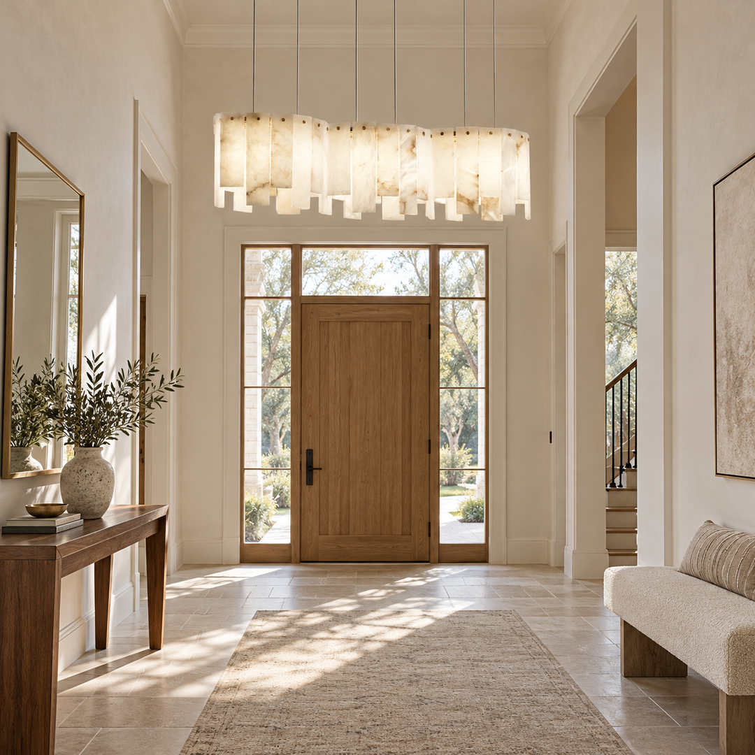 Arctora Alabaster Pendant Lamp
