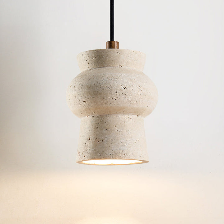 Arcus Travertine Pendant Lamp