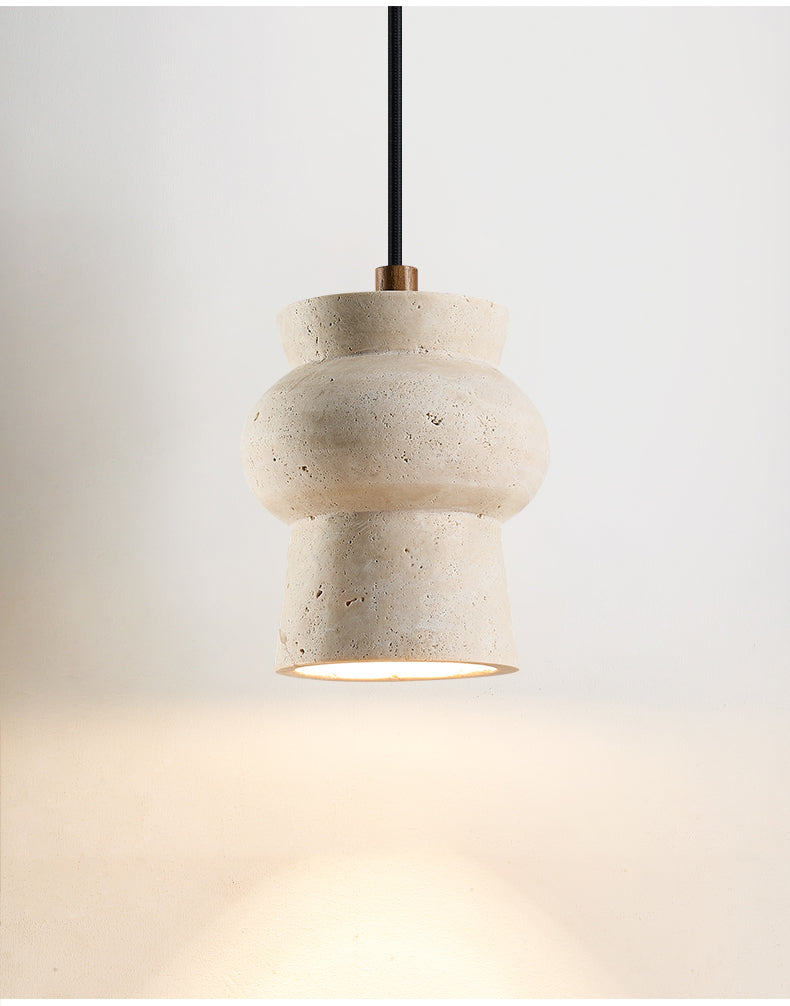Arcus Travertine Pendant Lamp
