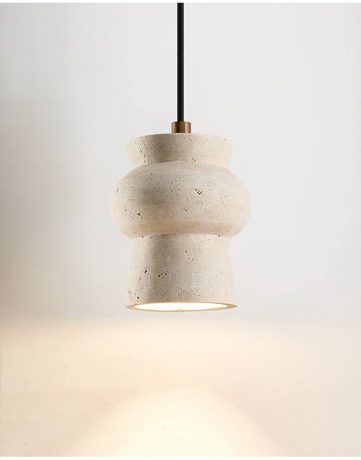 Arcus Travertine Pendant Lamp