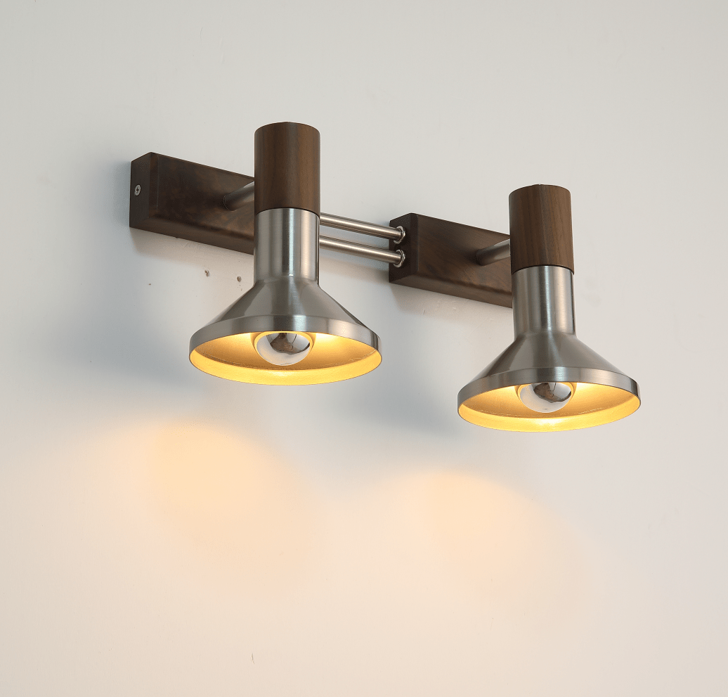 Ardell Dual Spotlight Wall Lamp - Vakkerlight