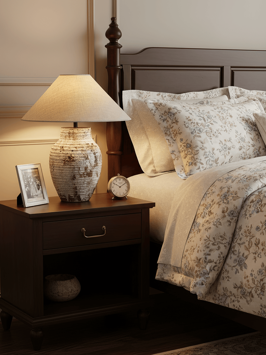 Arden Textured Clay Table Lamp - Vakkerlight