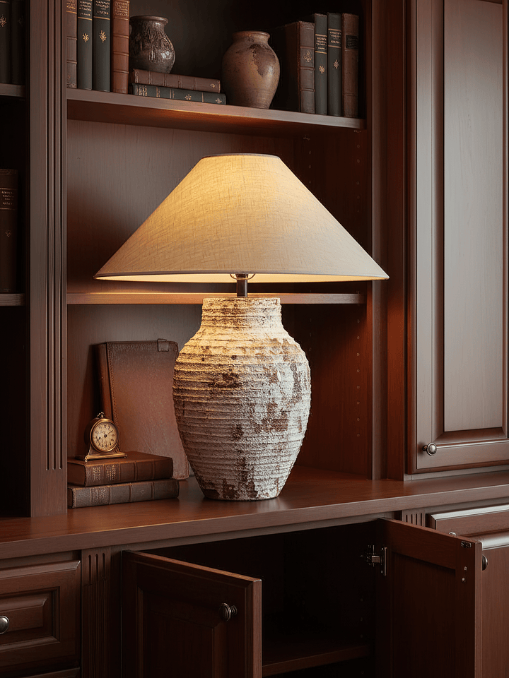 Arden Textured Clay Table Lamp - Vakkerlight