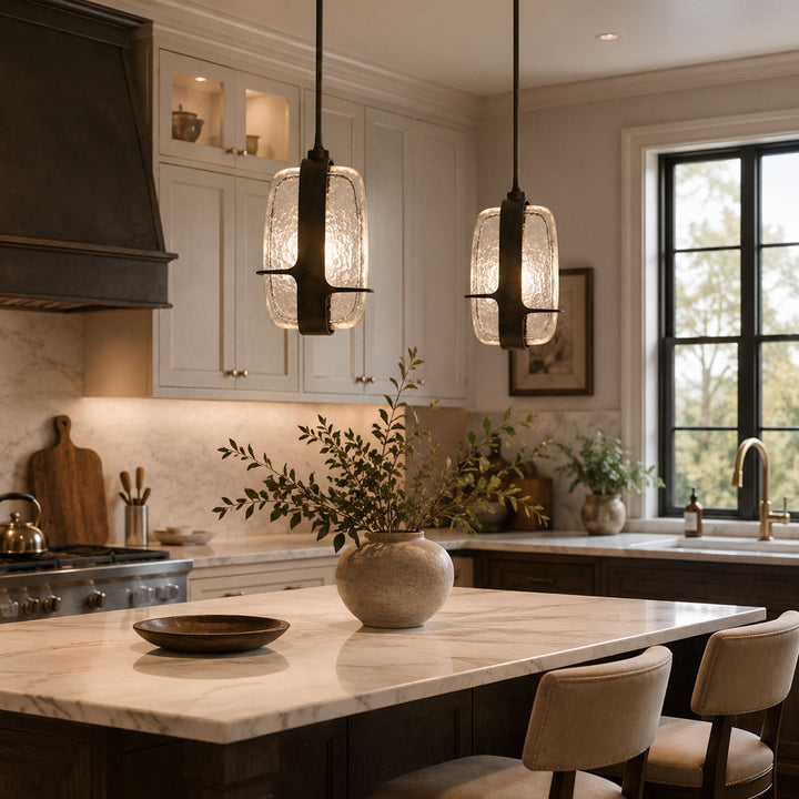 Ardin Textured Glass Pendant Lamp