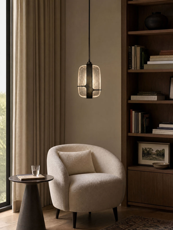 Ardin Textured Glass Pendant Lamp