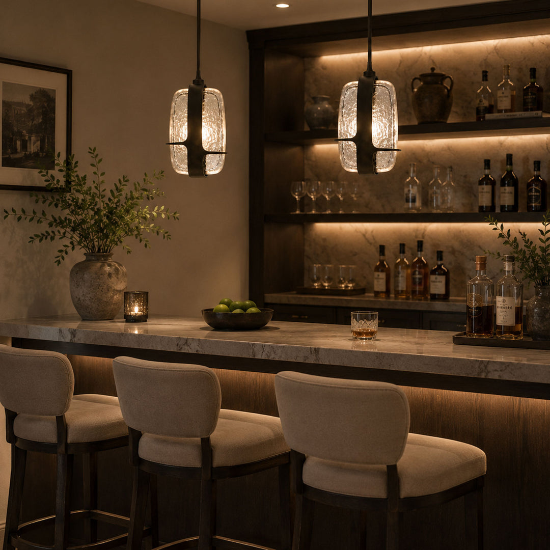 Ardin Textured Glass Pendant Lamp