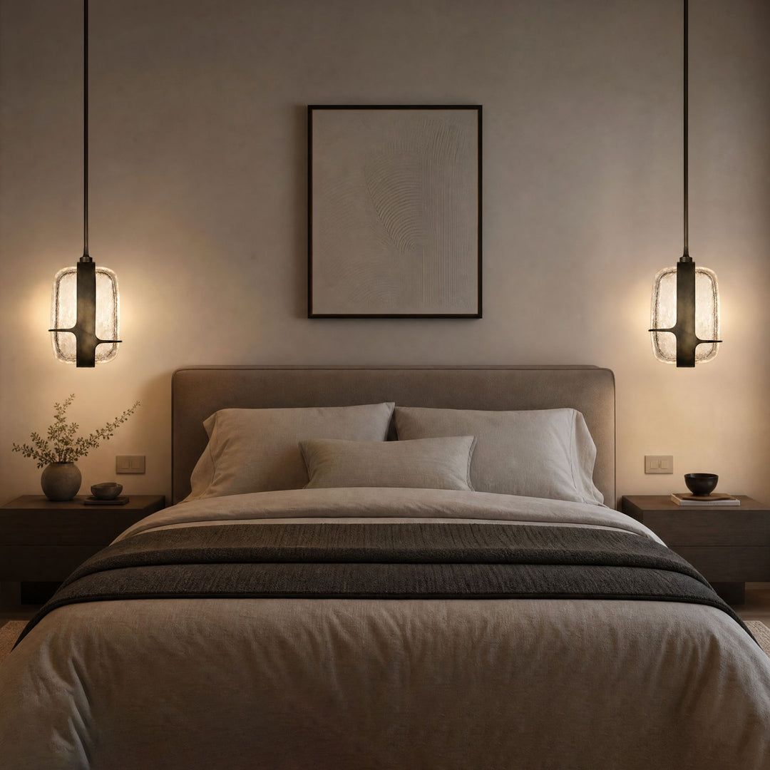 Ardin Textured Glass Pendant Lamp