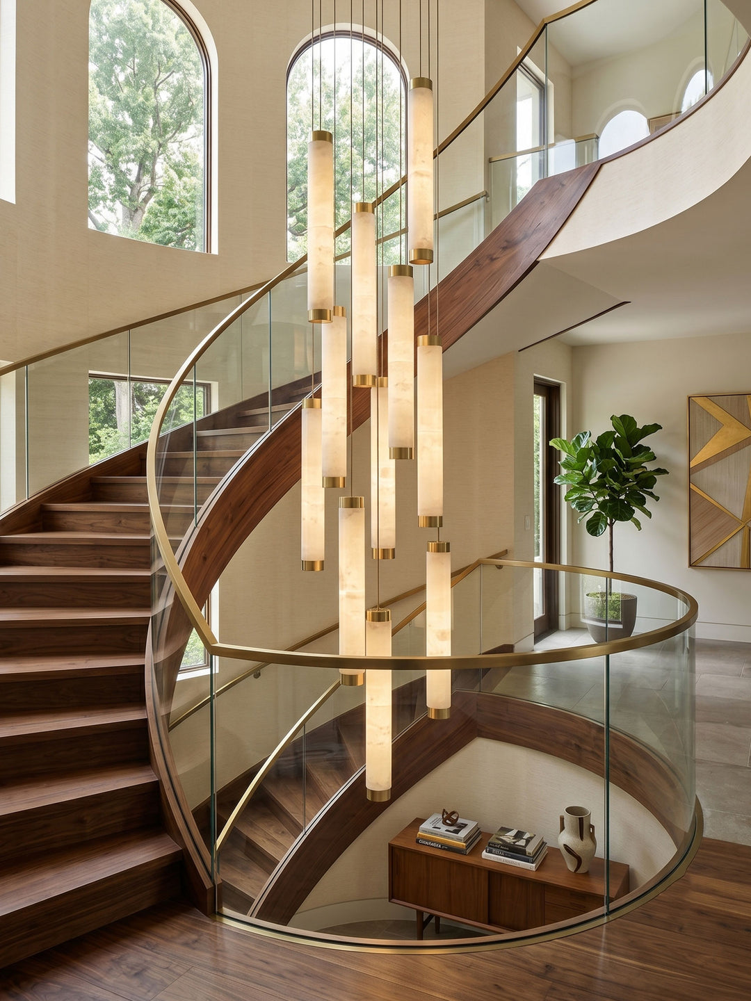 Aria Alabaster Pendant Lamp - Vakkerlight