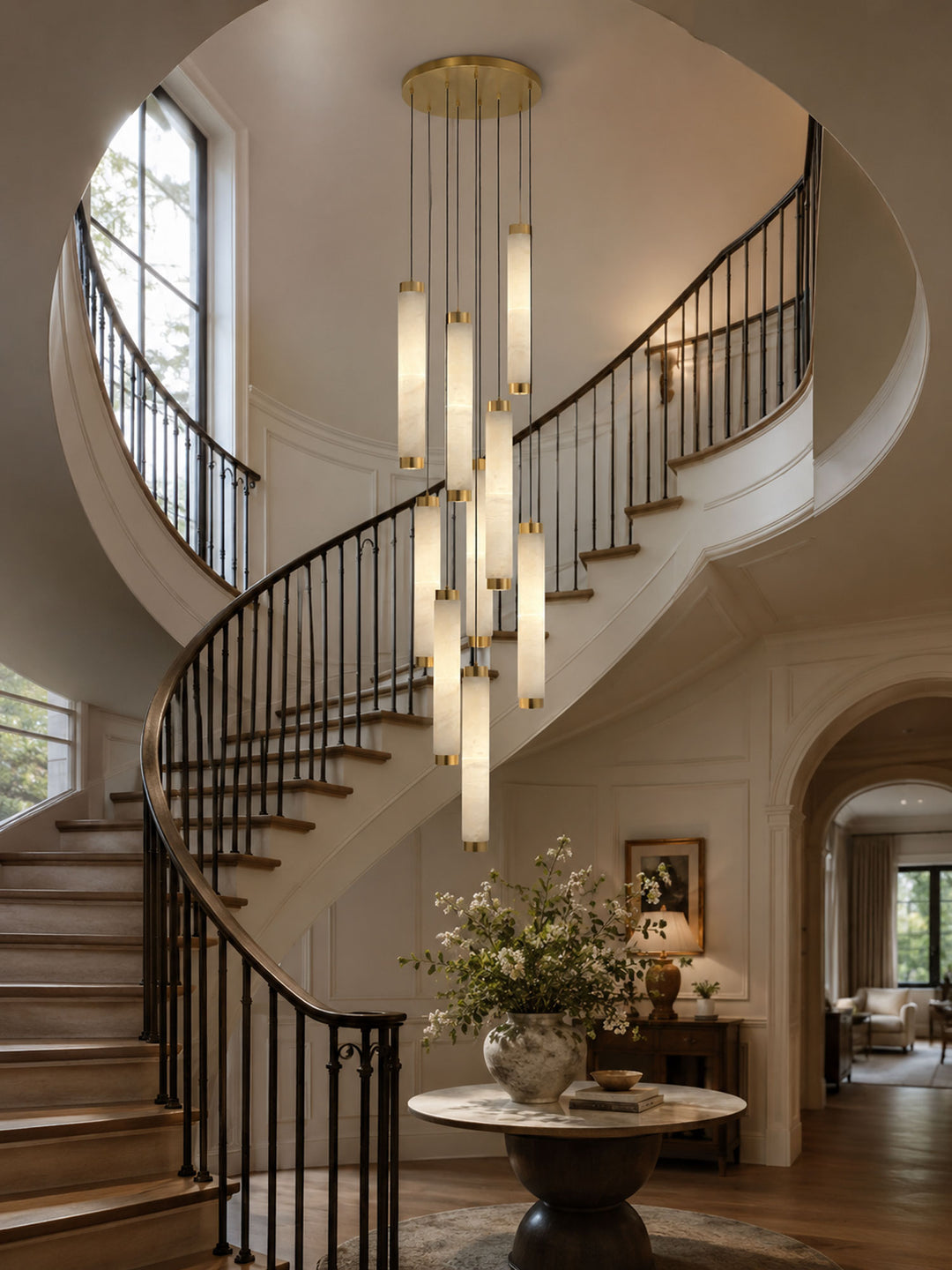 Aria Alabaster Pendant Lamp - Vakkerlight