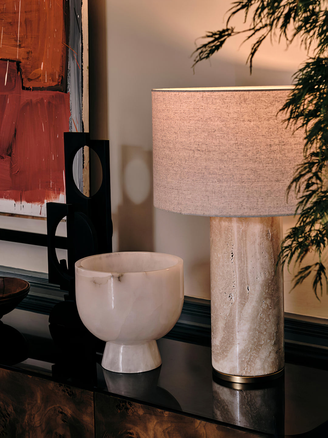 Aria Stone Table Lamp - Vakkerlight