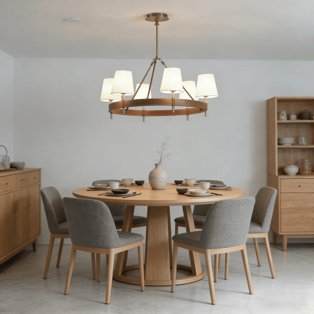 Arianna Leather Chandelier - Vakkerlight