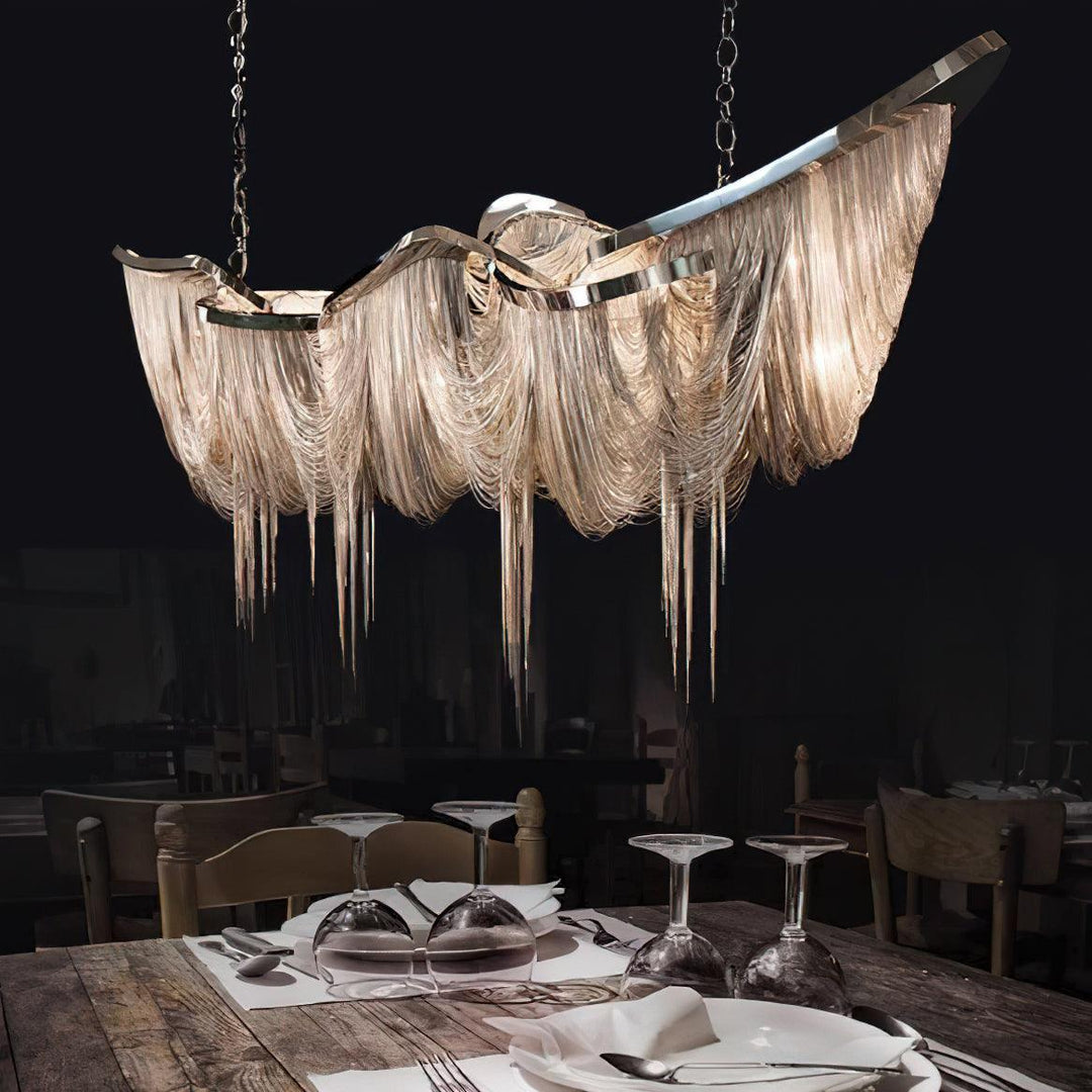 Ark Tassel Chandelier - Vakkerlight