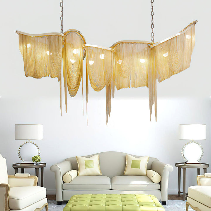 Ark Tassel Chandelier - Vakkerlight