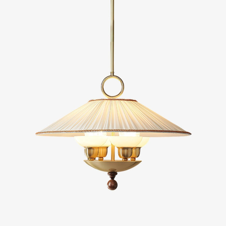 Arlena Pleated Shade Pendant Light - Vakkerlight