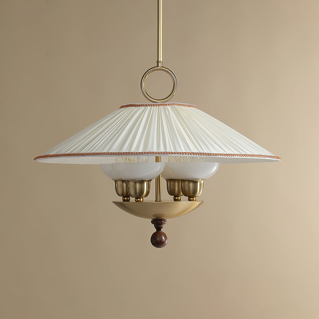 Arlena Pleated Shade Pendant Light - Vakkerlight