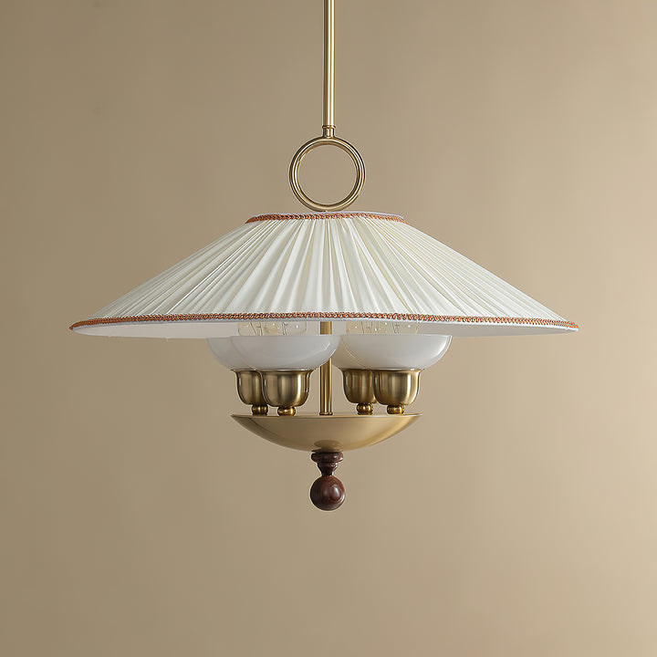 Arlena Pleated Shade Pendant Light - Vakkerlight